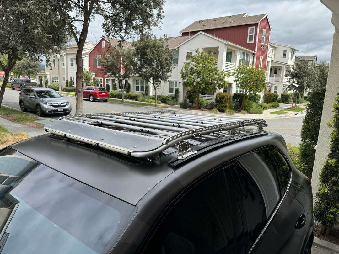Dead End Racks Dual Radius End Full Rack Assembly w/ HDRs - Raw Finish – Zombie Racks