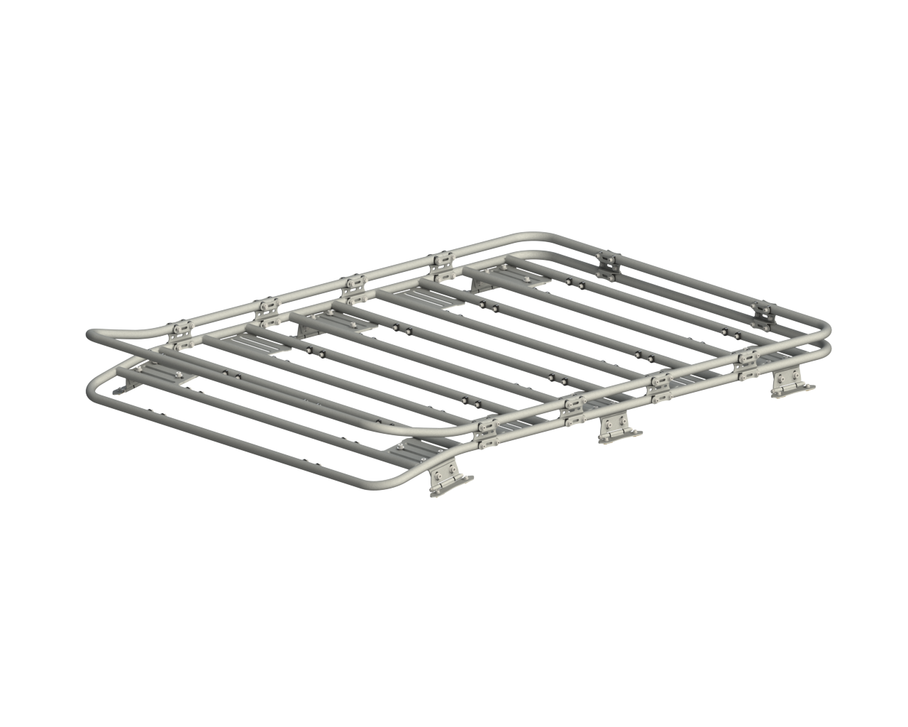 Bahias Racks Baja End Full Rack Assembly w/ DTRs - Raw Finish – Zombie Racks