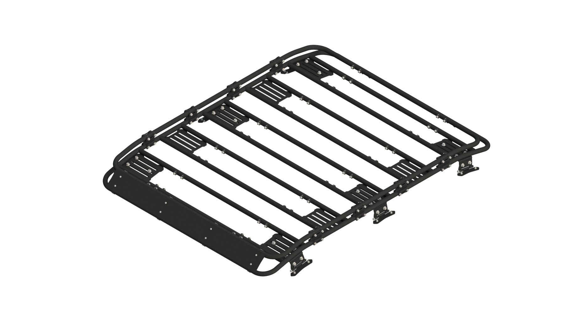 Dual Radius End Full Rack Assembly w/ DTRs – Zombie Racks