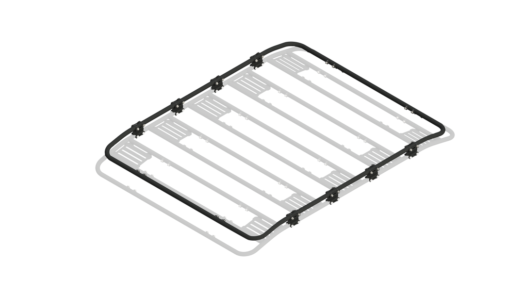 Dual Radius Double Tap Rail Assembly