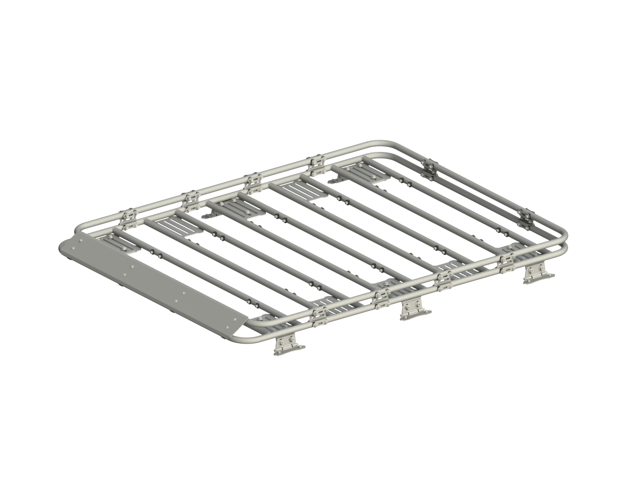 Flat End Full Rack Assembly w/ DTRs - Raw Finish – Zombie Racks