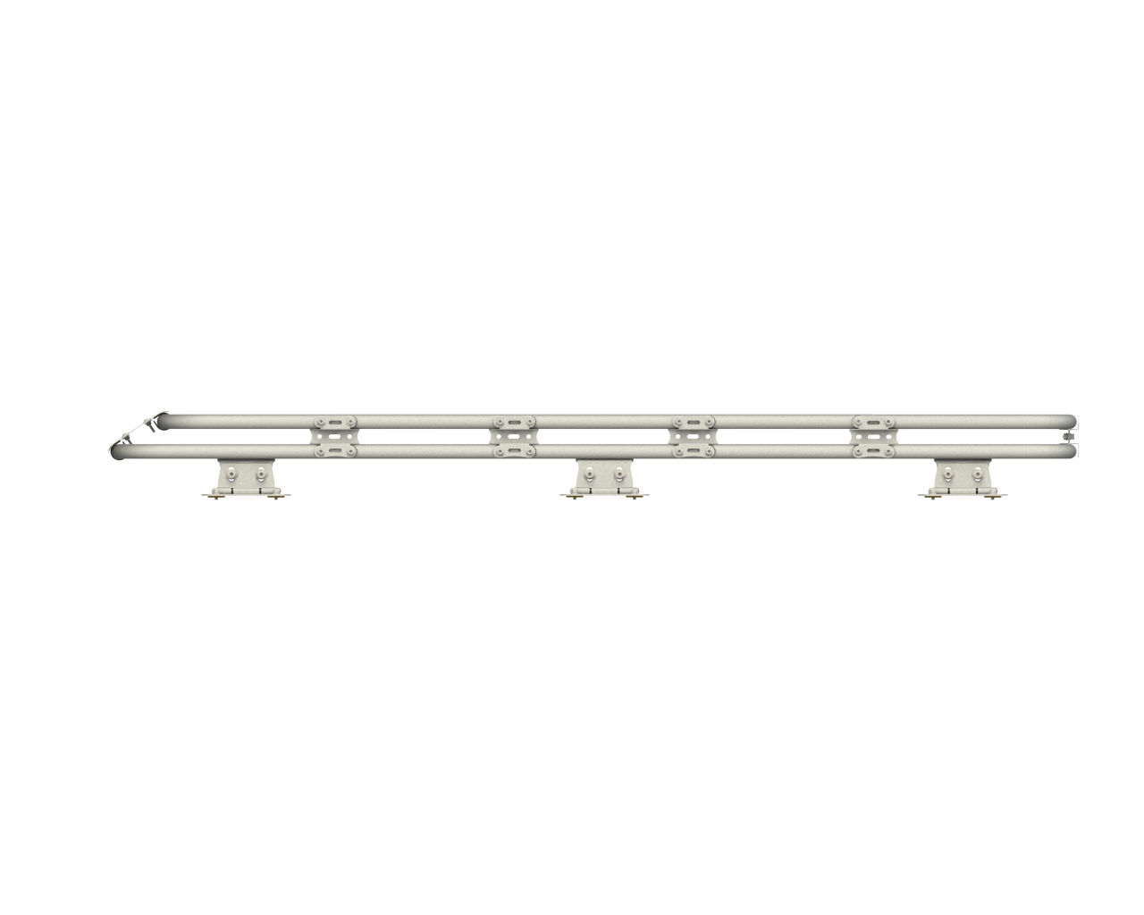 Flat End Full Rack Assembly w/ DTRs - Raw Finish – Zombie Racks