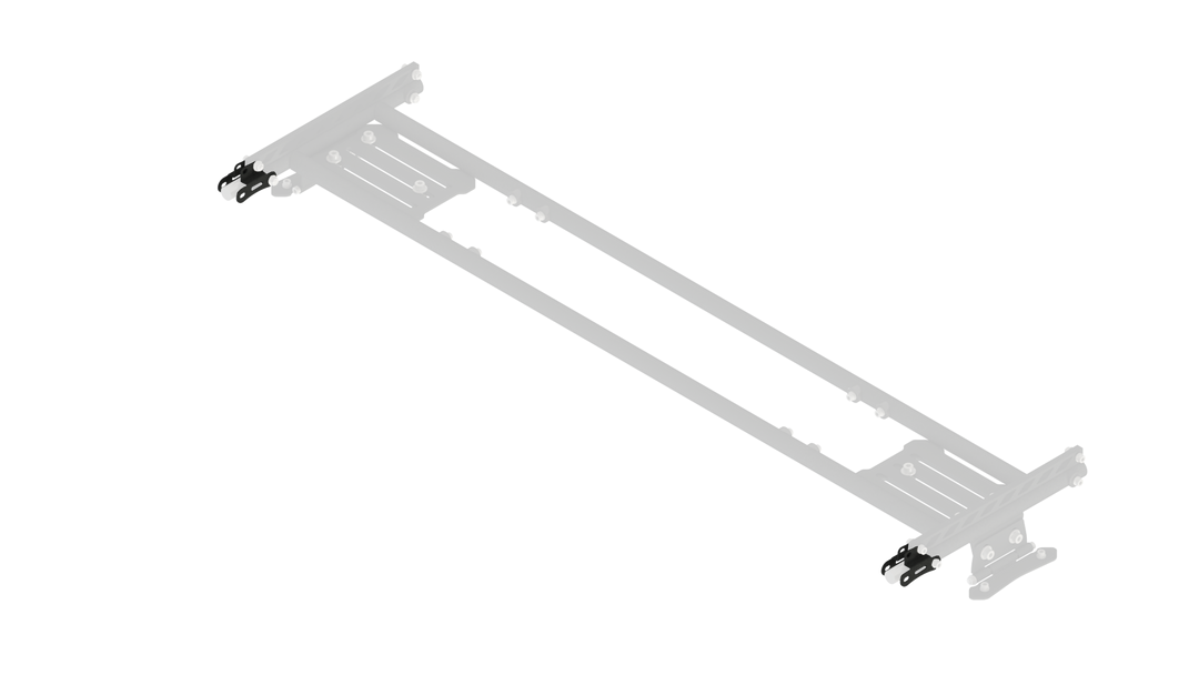 Hybrid Death Rail Support Assemblies