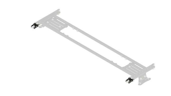 Hybrid Death Rail Support Assemblies