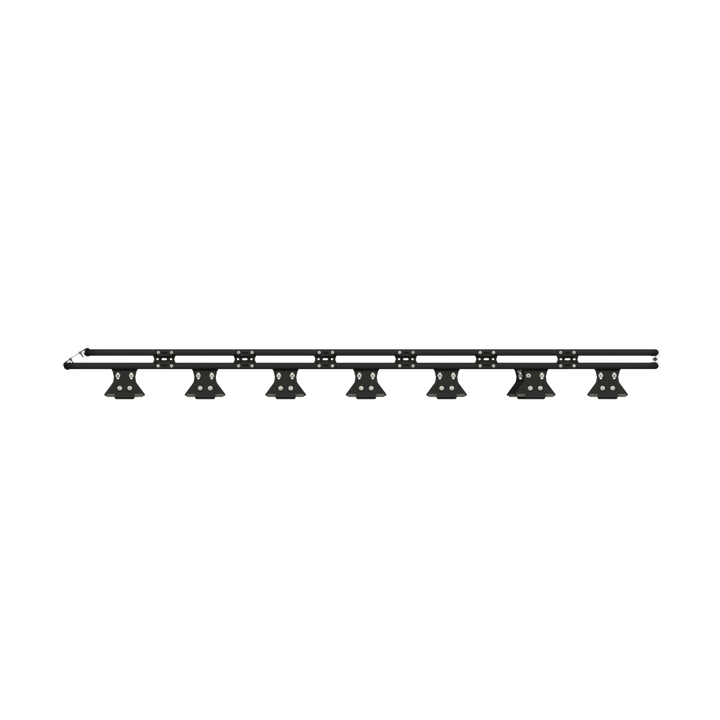 Jeep JL 4 Door Wrangler Full Rack Assembly With Double Tap Rails