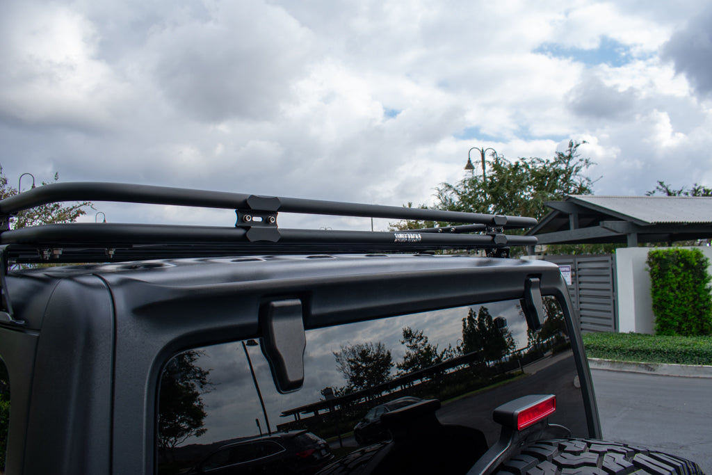 Jeep JL 4 Door Wrangler Half Roof Rack Assembly With DTRs – Zombie Racks