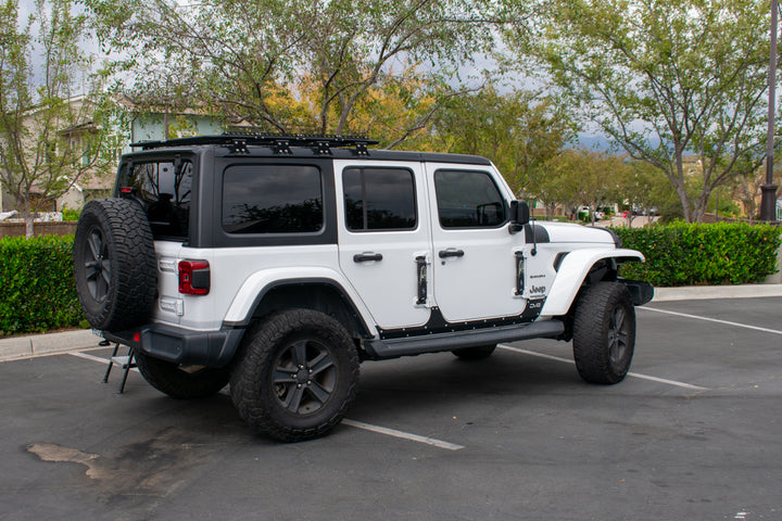 Jeep JL 4 Door Wrangler Half Rack Assembly With Hybrid Death Rails