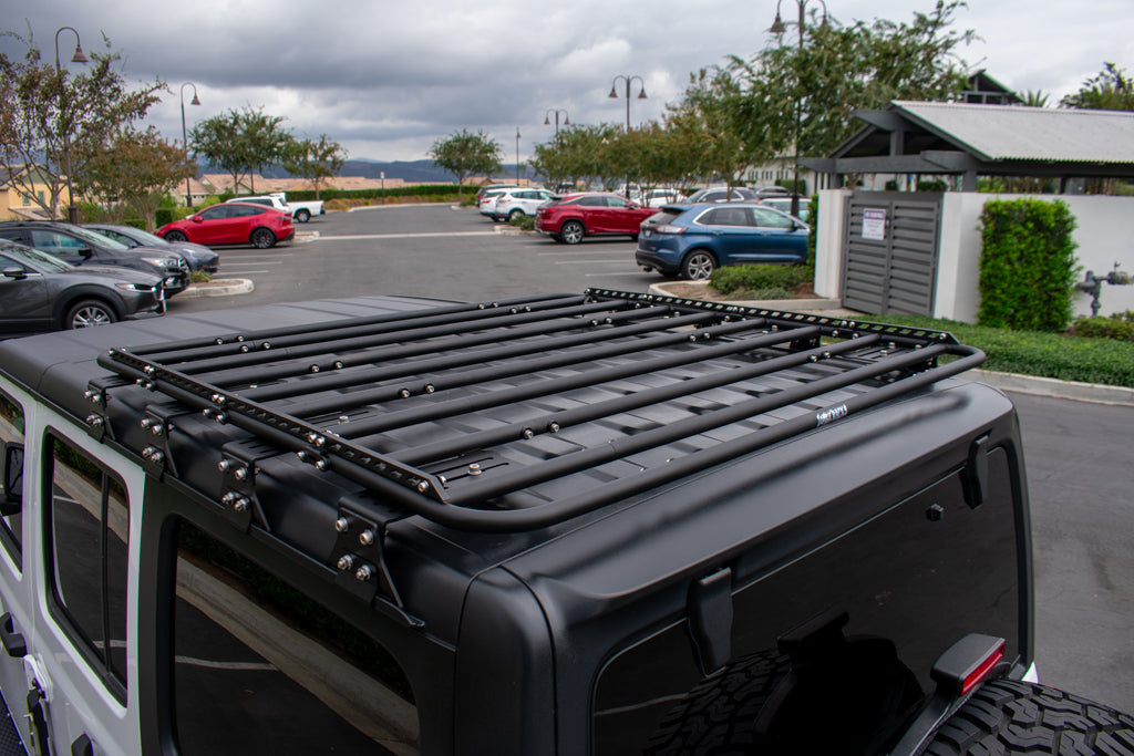 Jeep JL 4 Door Wrangler Half Rack Assembly With Hybrid Death Rails