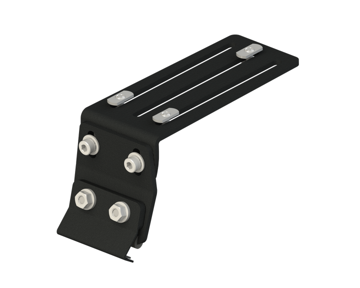 Rain Gutter Mount - Standard 1030 Extrusion Assembly (Single)