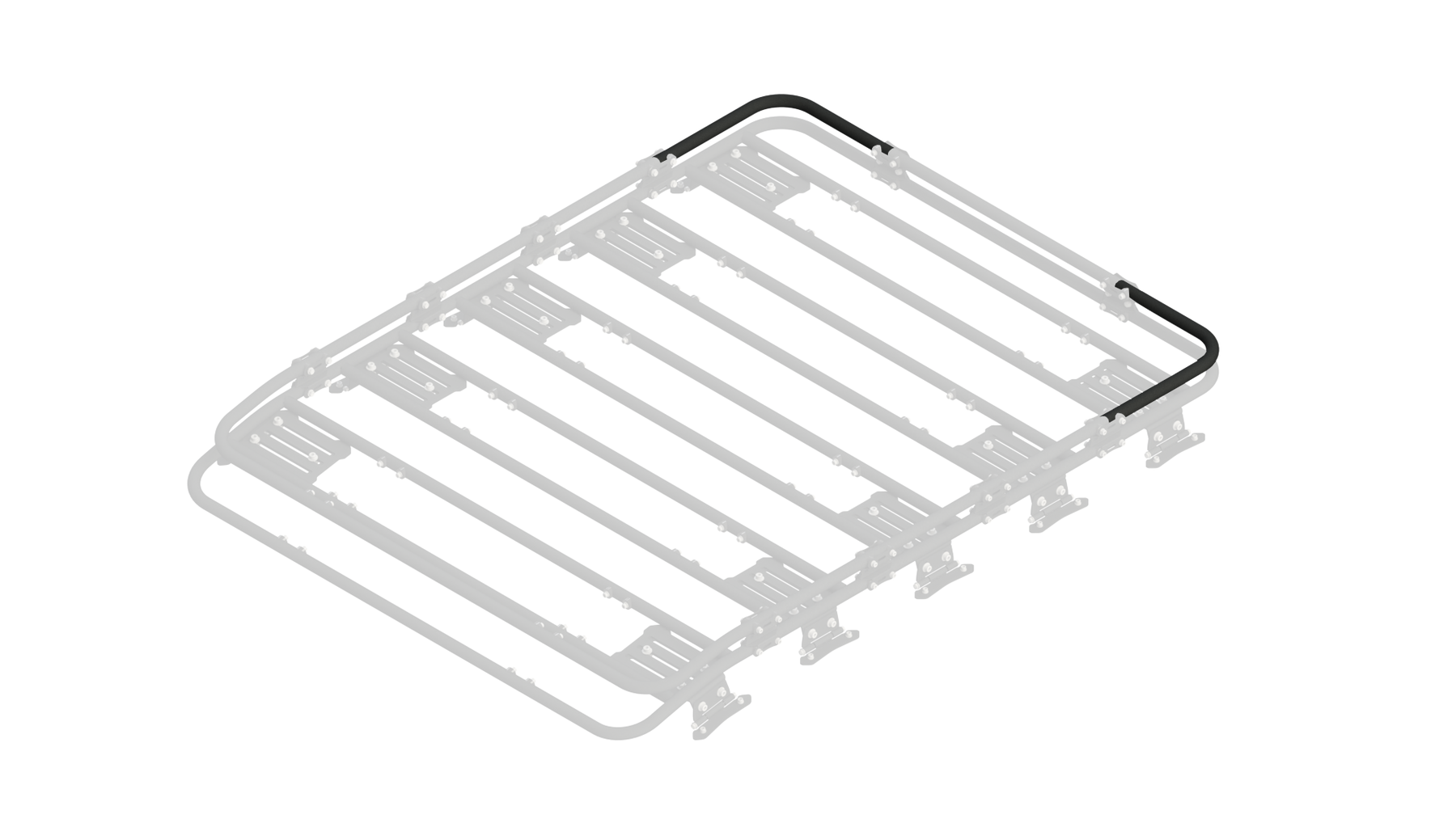 Two Rail Rake Bottom Short Upper Double Tap Rail Ends – Zombie Racks